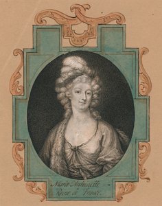 Marie Antoinette, Frankrikes drottning, 1800-talet. av Unbekannt