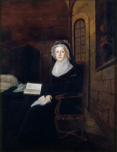 Marie Antoinette på Conciergerie, ca. 1815. av Unbekannt