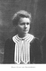 Marie Curie, polskfödd fransk fysiker, 1910 av Unbekannt