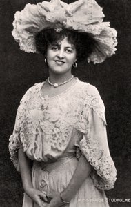 Marie Studholme 1875-1930, engelsk skådespelerska, 1900-talet av Unbekannt
