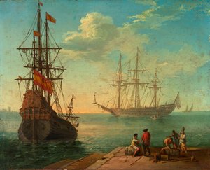 Marine, 1700-tal. av Unbekannt
