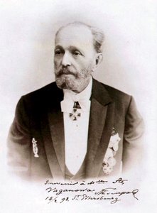 Marius Petipa, rysk balettdansös och koreograf, 1898 av Unbekannt