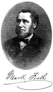 Mark Firth, brittisk industriman och filantrop, c1880 av Unbekannt