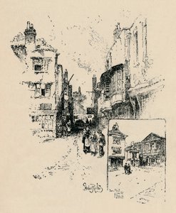 Market Street, Windsor, 1895 av Unbekannt