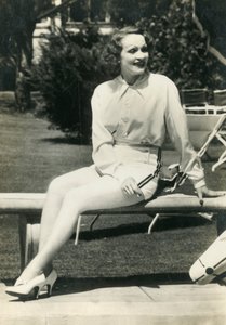 Marlene Dietrich, 1938. av Unbekannt