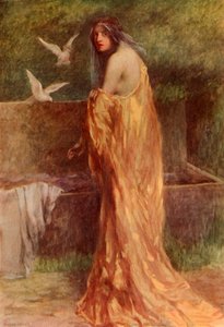"Marra tog av sig sin gyllene klänning", 1917. av Unbekannt