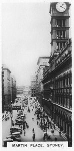 Martin Place, Sydney, 1928 av Unbekannt
