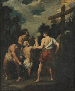 Sankt Andreas martyrskap, 1600-talet. av Unbekannt