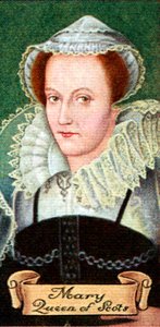 Mary, Queen of Scots, hämtad från en serie cigarettkort, 1935 av Unbekannt