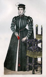 Mary Stuart, drottning gemål av Francis II av Frankrike, c1560 1882-1884 av Unbekannt
