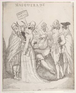Masquerade, [30 augusti 1811], kopia efter., [30 augusti 1811], kopia efter. av Unbekannt