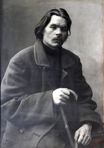Maxim Gorkij, rysk författare, c1901-c1902 av Unbekannt