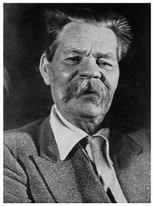 Maxim Gorkij, rysk författare, c1930 1956 av Unbekannt