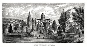 McGill University, Montreal, Kanada, 1800-talet av Unbekannt