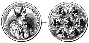 Medalj av de sju biskoparna, 1700-talet 1800-talet av Unbekannt