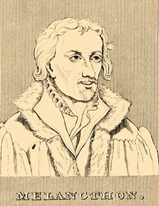 Melancthon, 1497-1560, 1830. av Unbekannt