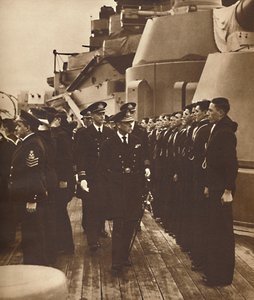 Män från H.M.S. Royal Oak, 1937 av Unbekannt