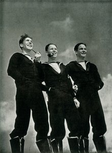 Män från Royal Navy, c1943. av Unbekannt