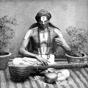 Mendicancy antogs i namnet Vishnu, Indien, 1922 av Unbekannt