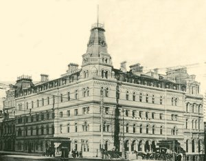 Menzies Hotel, Melbourne, 1901. av Unbekannt