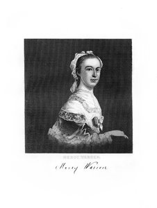 Mercy Warren, amerikansk patriot och författare, 1872 av Unbekannt