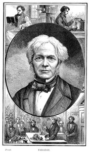 Michael Faraday, brittisk fysiker och kemist, 1881 av Unbekannt