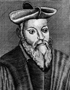 Michel Nostradamus 1503-1556, fransk läkare och astrolog, 1600-talet av Unbekannt