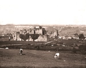 Middleham Castle, Yorkshire, 1894. av Unbekannt