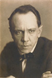 Mikhail Tjechov, rysk skådespelare och författare, 1928 av Unbekannt