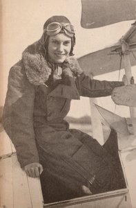 Fröken Jean Batten, från Nya Zeeland, som i maj 1934 flög från England till Australien och knäckte Mrs. av Unbekannt