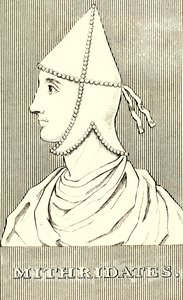 Mithridates, 65-110 AD, 1830. av Unbekannt