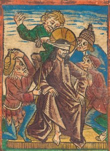 Hån mot Kristus, ca. 1490. av Unbekannt