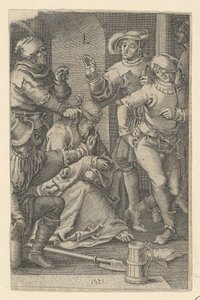 Mocking of Christ copy.n.d. av Unbekannt