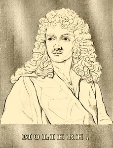 Molière, 1622-1673, 1830. av Unbekannt
