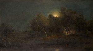 Månskensscen, 1800-1850. av Unbekannt