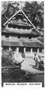 Moplah-moskén, Malabar, södra Indien, c1925 av Unbekannt