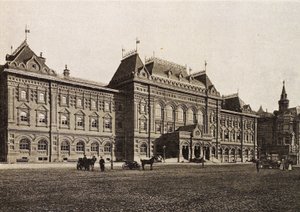 Moskvas stadsduma stadshus, Ryssland, 1912 av Unbekannt
