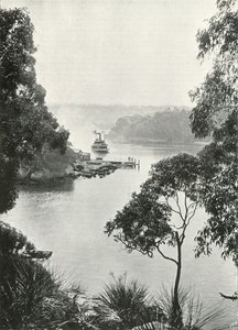 Mosmans Bay, från Cremorne Jetty, c1900. av Unbekannt