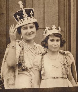 Mor och dotter, 1937 av Unbekannt