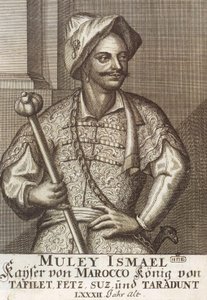 Moulay Ismaïl Ibn Sharif, kung av Marocko, 1726 av Unbekannt