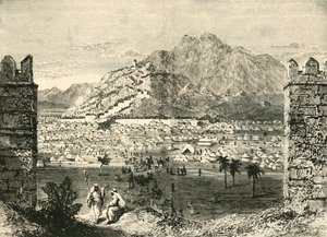 Berget Arafat, nära Mecka, 1890. av Unbekannt