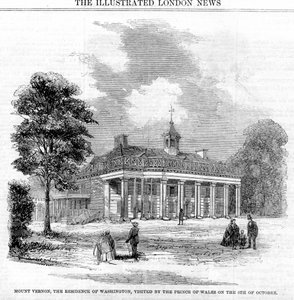 Mount Vernon, Washingtons residens, 1800-talet av Unbekannt