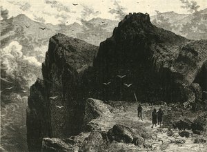 Bergsscen i Epirus, 1890. av Unbekannt