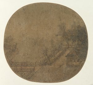 Bergsterrass och paviljong, 960-1279. av Unbekannt