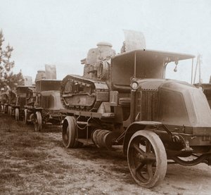 Flytta iväg på kvällen, c1914-c1918 av Unbekannt