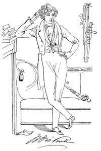 Mr Disraeli i sin ungdom, 1800-talet av Unbekannt