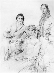 Mr och Mrs Joseph Woodhead och Mr Henry Comber, Rom, 1816 1958 av Unbekannt