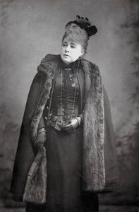Mrs Bancroft född Marie Wilton 1840-1921, engelsk skådespelerska, c1890 av Unbekannt