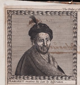 Muhammad Från: The order of the Inspirati, 1659 av Unbekannt
