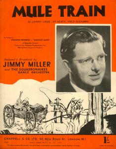 Muletåg, 1947. av Unbekannt